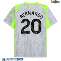 Maglie da calcio Manchester City Bernardo Silva #20 Terza Maglia 2025-26 Manica Corta